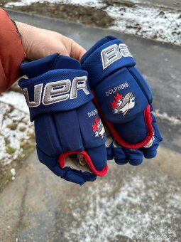 Hokejove Rukavice Bauer Team Pro - 3