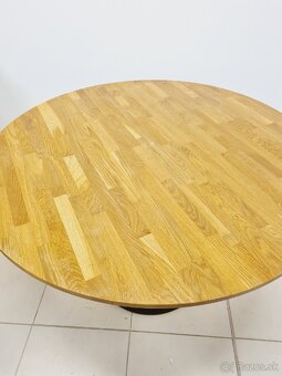 Stôl kruh 120, Dub, 2ks - 3