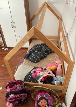 Detská posteľ v tvare domčeka - 3