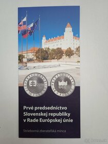 10 EUR - Prvé predsedníctvo SR v Rade Európy 2016 Proof. - 3
