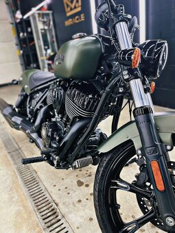 Indian dark horse chief 1900 chopper - 3