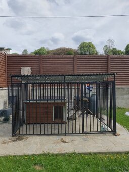 Psia búda zateplená plus Koterec - Voliera pre psa - 3