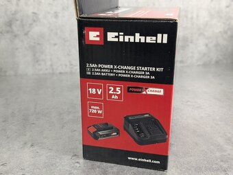 Einhell Starter-Kit Power-X-Change 18 V/2,5 Ah - NOVÝ - 3