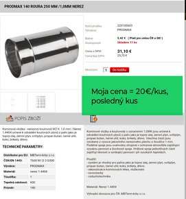 Nerezový komín - 3