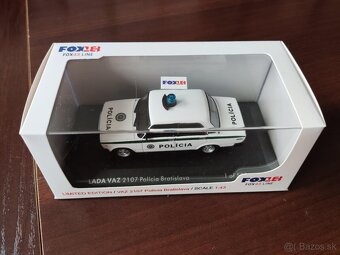 Lada Vaz 2107 Policia Bratislava 1:43 - 3