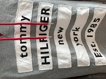 TOMMY HILFIGER originál sivá damska mikinka S/M - 3