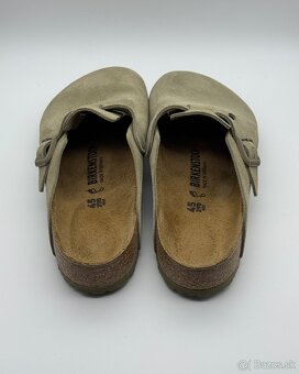 Nové Birkenstock Boston veľ. 45 / 29cm - Khaki Suede - 3