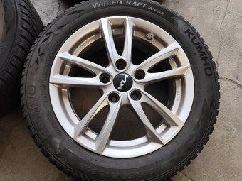 Sada alu Kia+pneu zimne 205 55 16" - 3