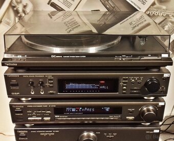 Zostava TECHNICS C02 gramo,tuner,equalizer,zosilnov,CD,deck - 3