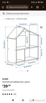 Drevený domček Ikea Flisat - 3