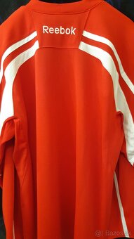 Hokejový dres tréningový červený - 3