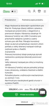 Apple Magic Keyboard pre iPad Air 13 biela - 3