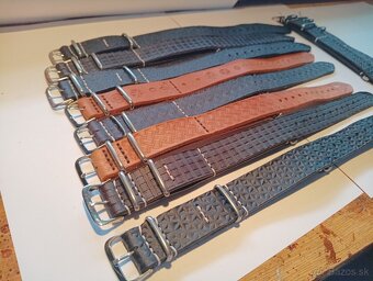 Kožený remienok na hodinky 22mm - 3