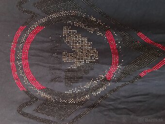 EMPORIO ARMANI crystal damske tricko M/L - 3