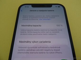 iPhone 12 PRO MAX 256GB BLUE - ZÁRUKA 1 ROK - 100% BATERIA - 3