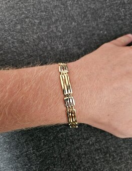 Zlatý naramok 14K - 3