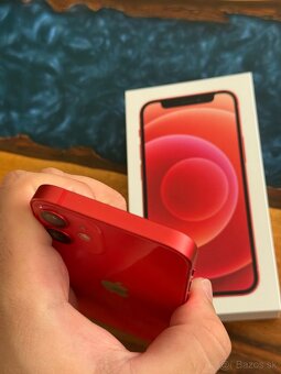 iPhone 12 mini 64gb Product Red originalny top stav - 3