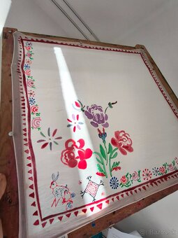 Ručne maľovaná hodvábna šatka - 3