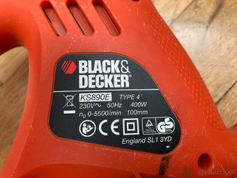 Predám ručnú pílu Black and Decker KS890E Scorpion Type 4 - 3