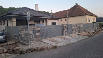 Zákazková výr. hliníkové ploty brány zábradlia kovové brány - 3