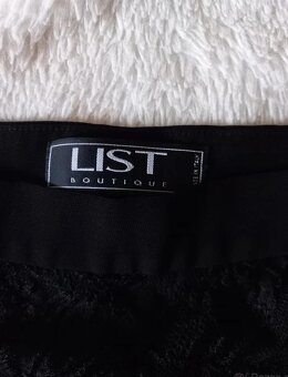 Čierne krajkové šaty - 3