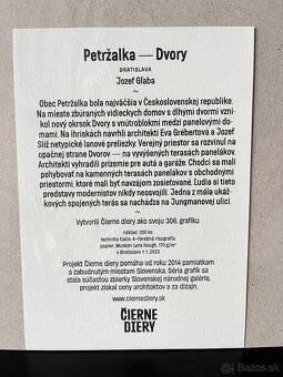 Čierne diery - Jozef Glaba, Petržalka - Dvory - 3