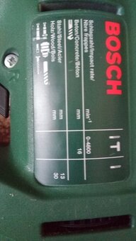 Predám vŕtačku  zn. BOSCH PBH 160 R - 3
