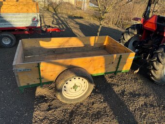 Vlečka za malotraktor - 3
