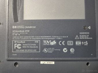 starý ntb HP OmniBook 4150 - 3