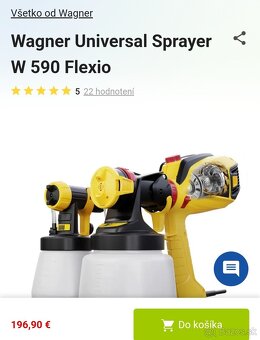 Predám Wagner Universal Sprayer W 590 Flexio - 3