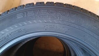 215/60 R17 nokian 7 mm zimné - 3