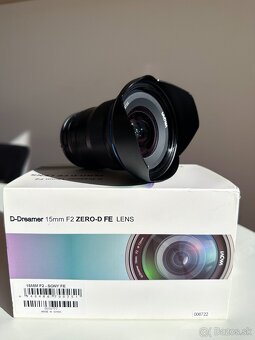 Objektív LAOWA 15 mm f/2 Zero-D pro Sony E - 3