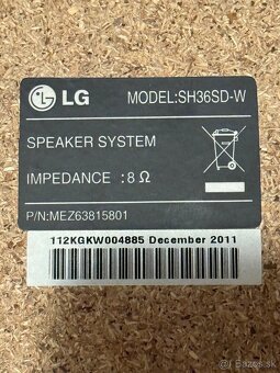 LG domáce kino 5.1 - 3