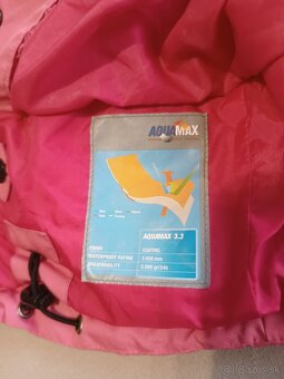 Detská zimná vetrovka dievčenská veľ.104 - 3