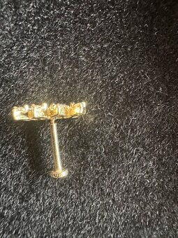 Piercing/naušnica zlata do ucha 14K - 3