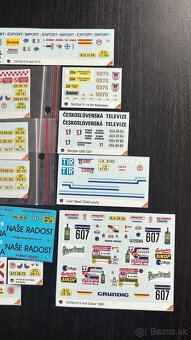 Polepy ŠKODA, LIAZ, TATRA, PRAGA 1/43 - 3