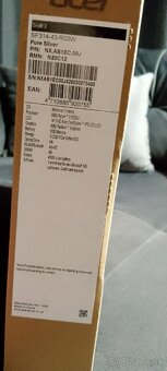 Acer Swift 3 Pure Silver celokovový (SF314-43-R03W)
- 3