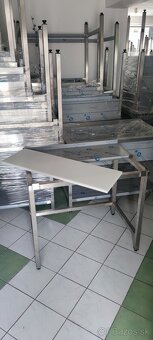 Nerezový stôl na gastro potreby / pracovné stoly / dielenské - 3