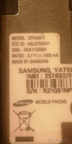 Samsung GT-S5611 5mpix fotoaparat - 3