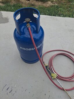 Propán Bhután fľaša + horák na plyn - 3