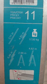 Hlinikovy rebrik VENBOS 3x11 - 3