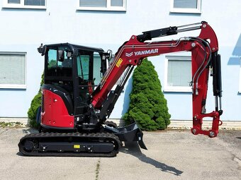 Predvádzacie pásové rypadlo Yanmar ViO38 bager (3,9ton) - 3