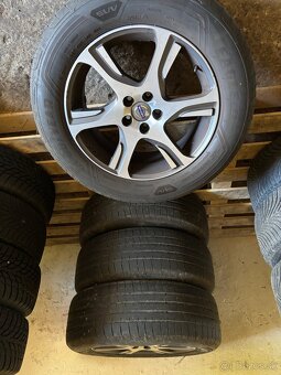 Sada letných pneu + originál disky VOLVO XC60 - 3