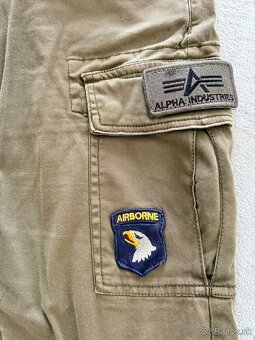 ALPHA INDUSTRIES nohavice Petrol Patch Pant - olivové. - 3
