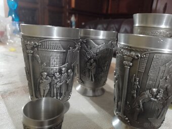 Cínové poháre - 3