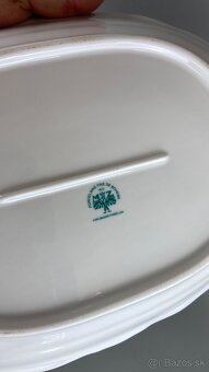 Misa hlboká s motívom husí, modrá linka - 3