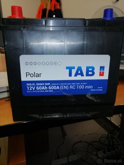 Predám autobatériu TAB POLAR - 3