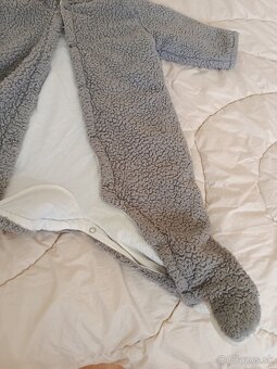 Plyšový overal Medvedík jeseň-jar - 3