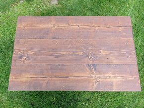 drevený masívny konferenčný stolík - 3