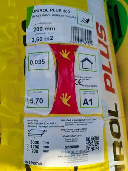 Sklenená vata Isover Unirol Plus 200mm - 3